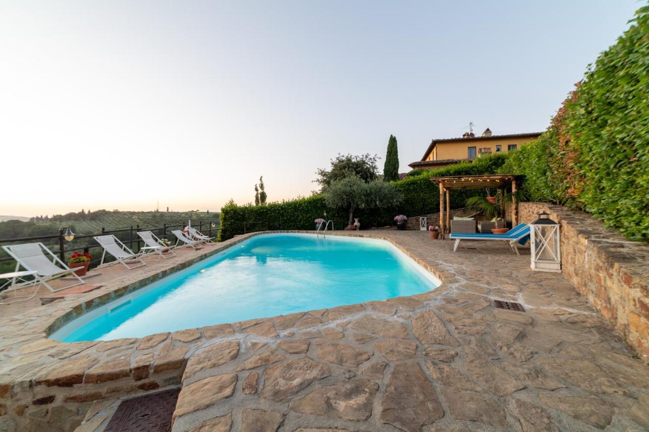 Podere Vergianoni Immerso Nelchianti Con Piscina Tavarnelle Val di Pesa المظهر الخارجي الصورة